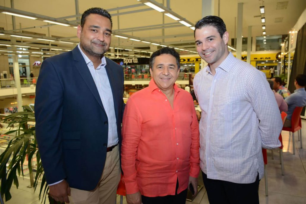 Igor Canaán, José López y Víctor Martínez.